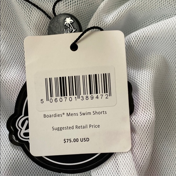 Boardies Apparel Color Splash Swim Shorts Lined Drawstring Waist Blue Pink Sz XL - Picture 14 of 15